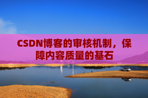 CSDN博客的审核机制，保障内容质量的基石